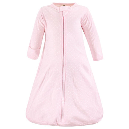Hudson Baby Bebé Algodón Manga Larga Saco de Dormir Usable, Saco, Manta, Ramo Floral Manga Larga, 18-24 Meses