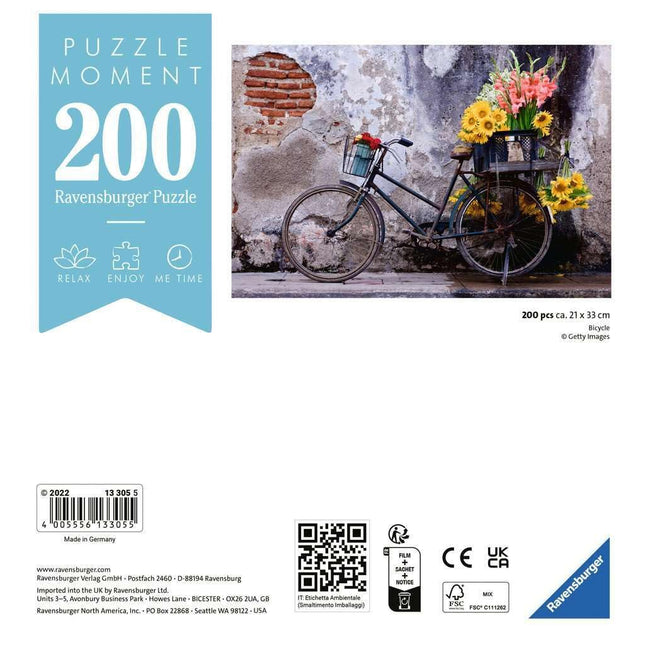 Ravensburger Puzzle - Bicycle - 200 Teile Puzzle Moment