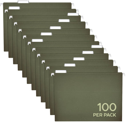 Pendaflex Hanging File Folders Letter Size - 100 P