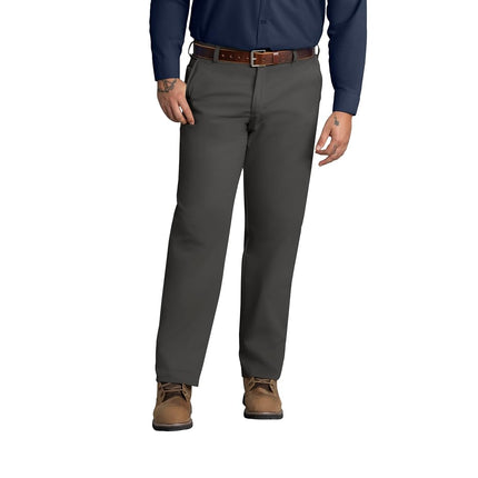 Red Kap mens Stain Resistant, Flat Front Work PantsCharcoal32W x 34L