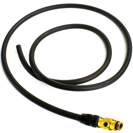 Lezyne Abs Floor Pump Hose, Gold/Hi Gloss