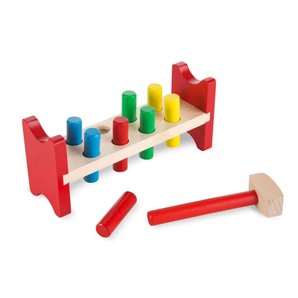 Melissa & Doug Pound-a-Peg | Developmental Toy | Motor Skills | Problem Solving | 2+ | Gift for Boy or Girl