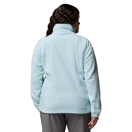 Columbia Fast Trek Fleece Full Zip, Fleece Jacket with Zip for Junior Unisex, Navy-blue light, 2X