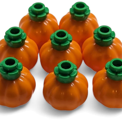 LEGO Accessories - Orange Pumpkins with Bright Gre