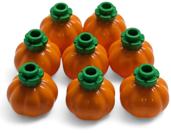 LEGO Accessories - Orange Pumpkins with Bright Gre