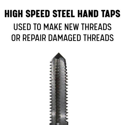 Drill America - DWT54928 1"-12 UNF High Speed Steel Taper Tap, (Pack of 1)