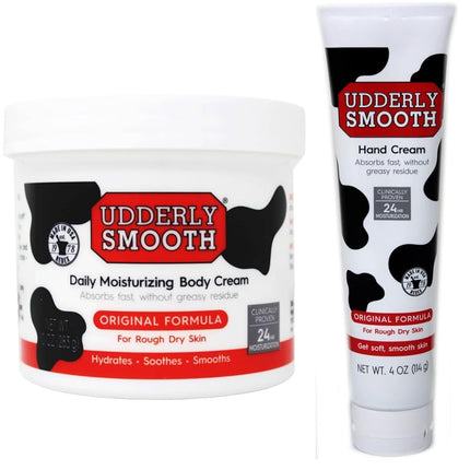 Udderly Smooth Duo Pack, Udder Body Cream Plus Udd