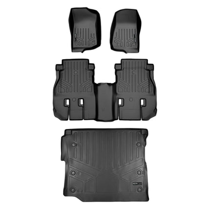 MAXLINER Custom Floor Mats 2 Rows & Cargo Liner Se