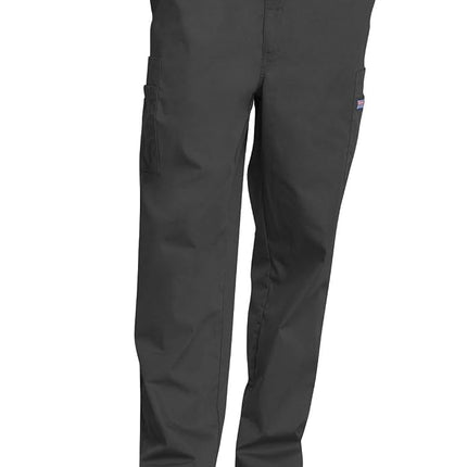 Cherokee Scrub for Men Fly Front Cargo Pant With 7