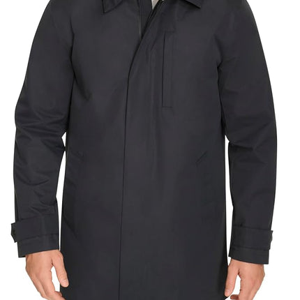 Veste de pluie à manches courtes Cole Haan pour homme, Marine, XL