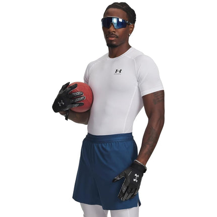 Under Armour Mens UA HG Armour Comp SS, short-sleeved sports t-shirt for men, comfortable and lightweight gym clothes for workouts