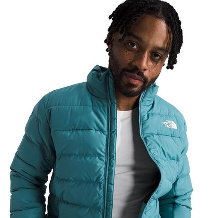 THE NORTH FACE Men's Aconcagua 3 Insulated Jacket (Standard and Big Size), Algae Blue, XX-Large