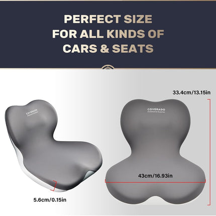 Coverado Lumbar Support Pillow for Car