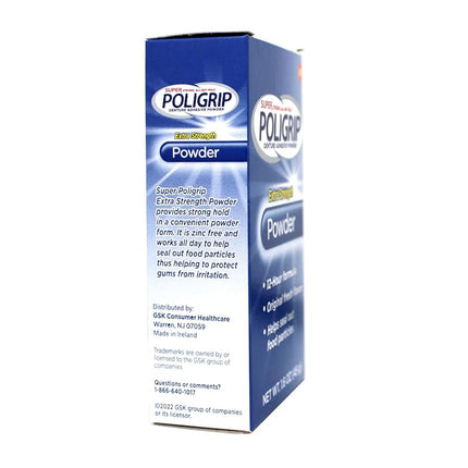 Super Poli-Grip 07801 Denture Powder (Pack of 6)