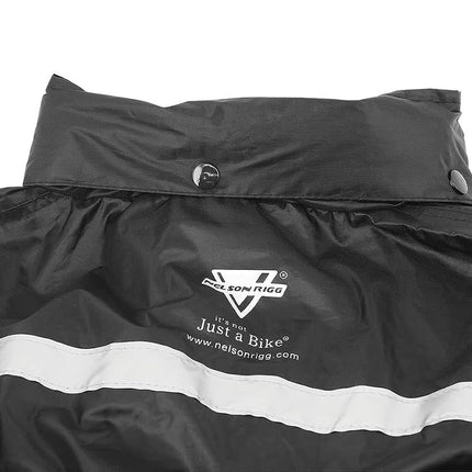 Nelson-Rigg Stormrider Rain Suit (Black/Orange, XX-Large)
