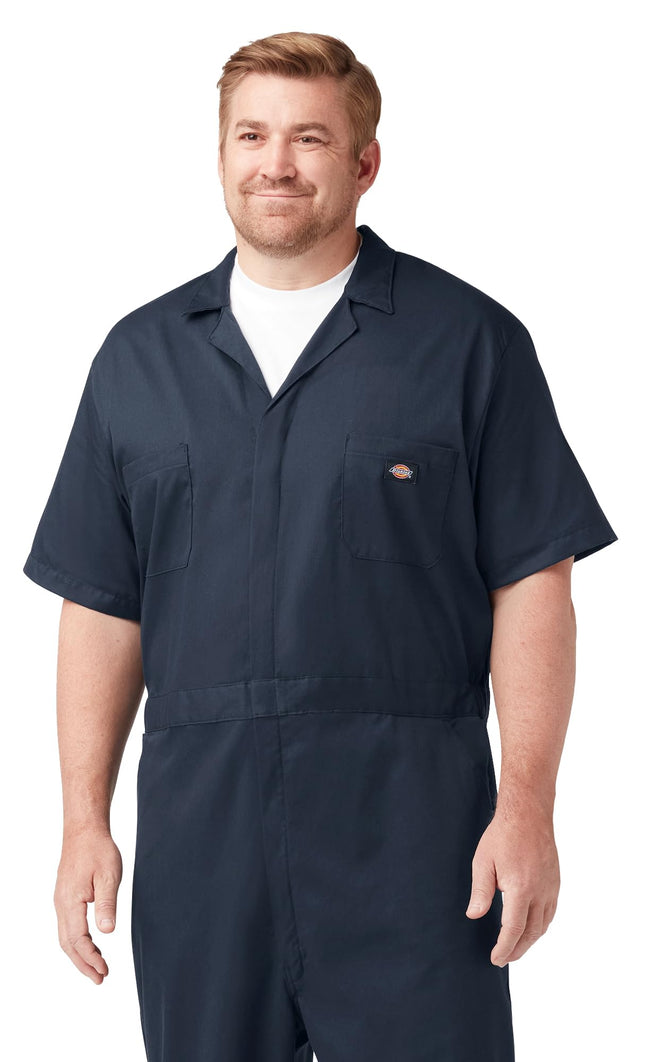 Dickies FLEX Short Sleeve Coveralls, DARK NAVY, M 