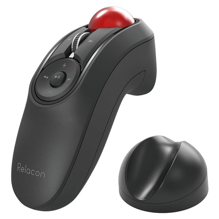 ELECOM Relacon Handheld Trackball Pointer, Ambidex