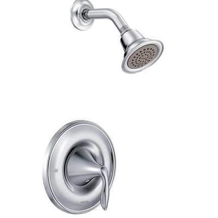 Moen T62132 Eva Posi-Temp Tub and Shower Trim Kit Without Valve (Chrome)