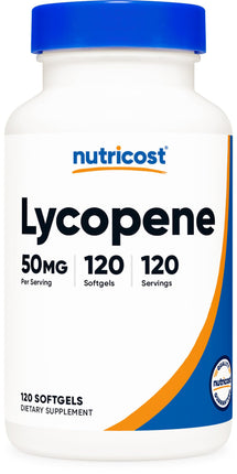 Nutricost Lycopene (50 mg) 120 Capsules, Gluten Fr