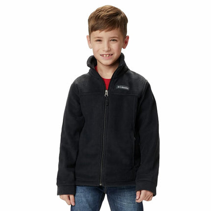 Columbia Boys' Steens Mountain Ii Fleece Jacket, Black, 12-18 Months