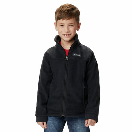 Columbia Boys' Steens Mountain Ii Fleece Jacket, Black, 12-18 Months