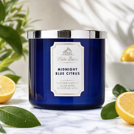 Bath & Body Works Midnight Blue Citrus 3 wick Candle