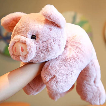 Hronsa Weighted Stuffed Animals for Anxiety, 19.7in 3.3lbs Weighted Pig Stuffed Animal Toy Cute Pink Pig Plush Pillow for Adults Boys Girls, (Hronsa02365)