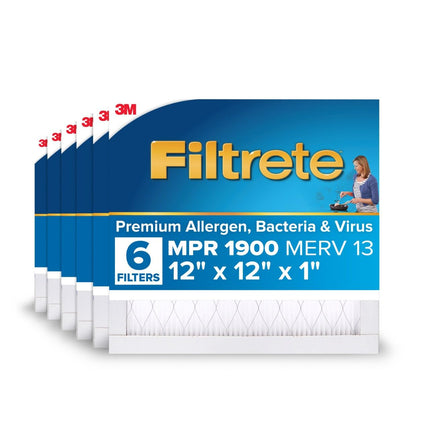 Filtrete 12x12x1 AC Furnace Air Filter, MERV 13, M