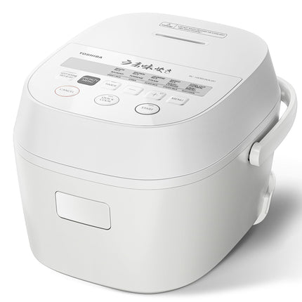 TOSHIBA 6 Cup Uncooked Rice Cooker, LCD Display wi