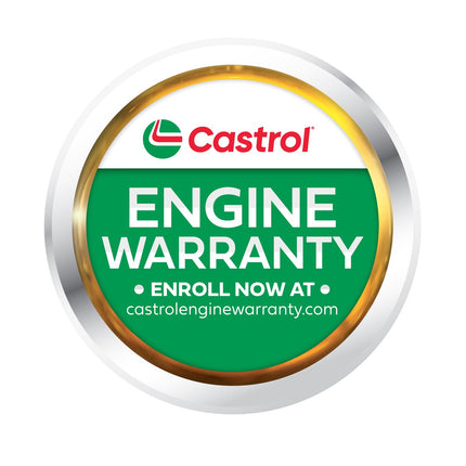Castrol 03111 GTX High Mileage 10W-40 Motor Oil - 5 Quart