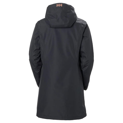 Helly Hansen Women's W Long Belfast Winter Jacket, Ebony, XS