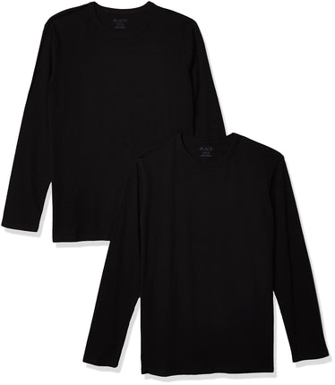 The Children's Place boys Long Sleeve Basic Layeri