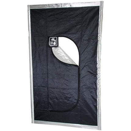 Hydrofarm BHZD Black Hatch Zipper Door 57 1/2" w x 96”h