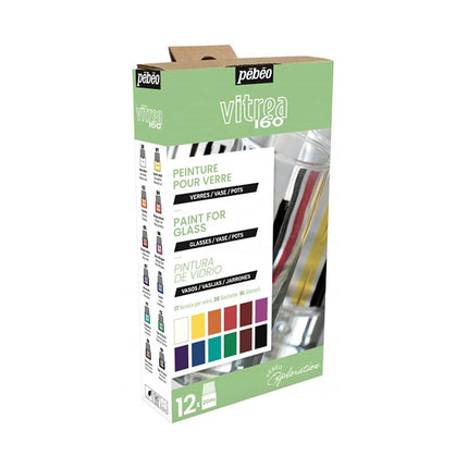 PEBEO V160 Explorer Set, Assorted, 12X20ML (757461)