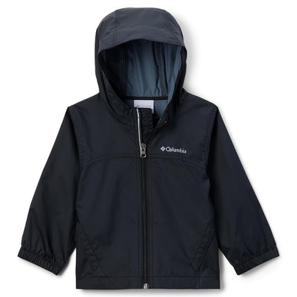 Columbia Youth Boys Glennaker Waterproof Rain Jacket, Black, Small