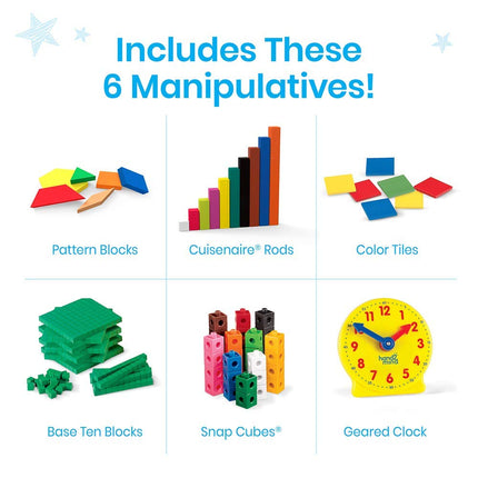 Learning Resources Take Manipulatives Ages 5-7 Key Stage 1 Educational Maths Kit for Learning at Home
