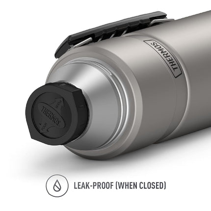 Thermos Stainless King Vacuum-Insulated Beverage Bottle, 40 Ounce, Matte Stainless Steel