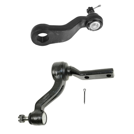 Front Steering Idler Pitman Arm Kit Set Pair 2pc f