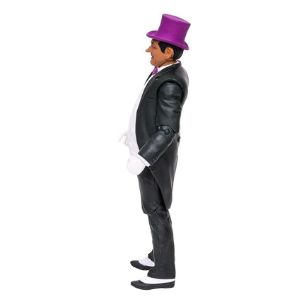 McFarlane Toys, DC Multiverse, 5-inch DC Retro Penguin Action Figure With Action Word Bubbles, Collectible DC Retro 1960's TV Figure â€“ Ages 12+