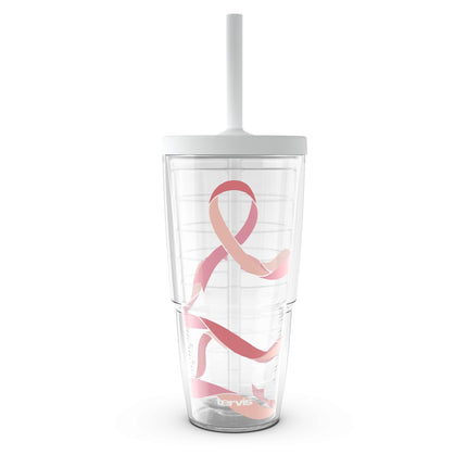 Tervis Pink Ribbon of Hope Made in USA Double Wall
