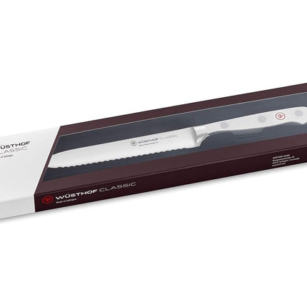 WÜSTHOF Classic White 5" Serrated Utility Knife