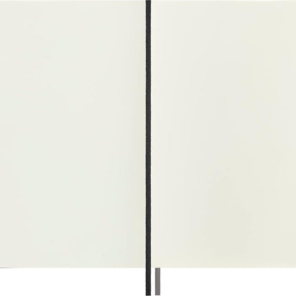 Moleskine - Classic Expanded Plain Paper Notebook - Hard Cover and Elastic Closure Journal - Color Black - Size Large 13 x 21 A5 - 400 Pages