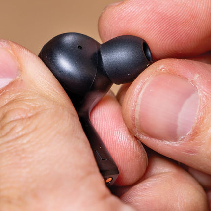 Klein Tools 69475 Ear Tips for Klein Tools AESEB1S Situational Awareness Bluetooth Earbuds, 3 Pairs Each of Replacement Memory Foam and Silicone Tips, Sizes S/M/L