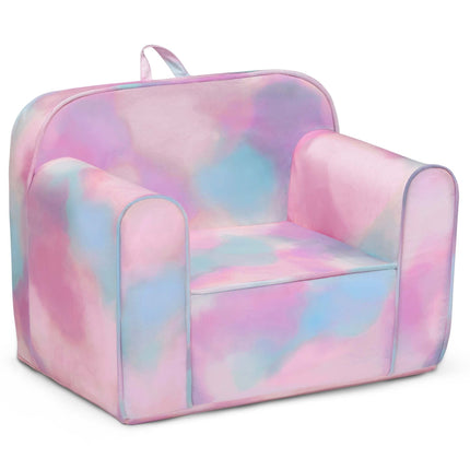 Delta Children Cozee Kids Chair from 18 Months, Tie Dye