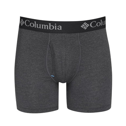 Columbia Men's Performance Cotton Stretch Boxer Brief-3 Pack, New Port/India/Black, S