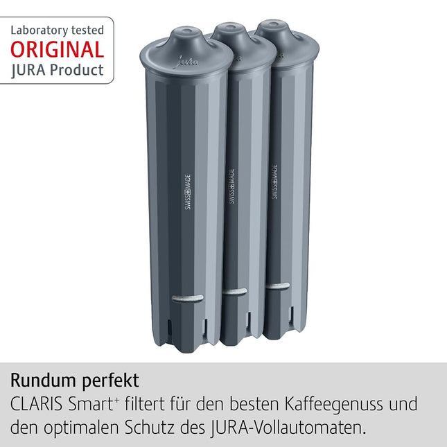 Jura 24233 Claris Smart+ Filter Cartridge, Set of 3