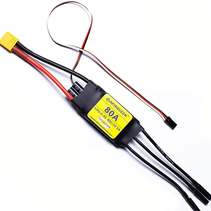 APISQUEEN 80A ESC 2-6S LiPo Brushless Electronic S