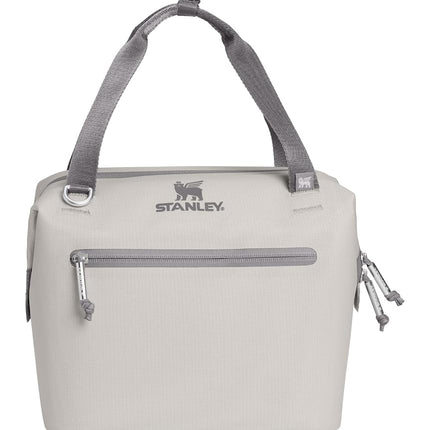 Stanley All Day Julienne Mini Soft Cooler Bag and Lunch Box 7.4 Quarts | 10 Can Cooler with Handles and Strap | Stays Cold for Hours | Insulated Travel Bag with Zipper | BPA-Free | Ash