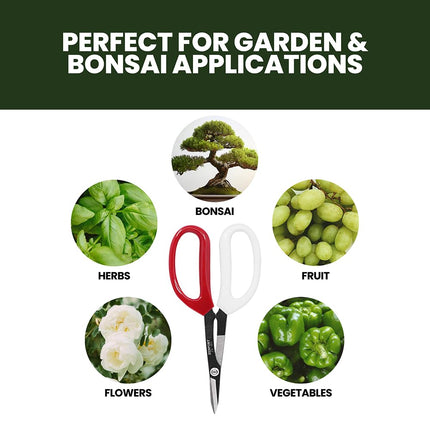 Zenport ZS105 Deluxe Scissors, Garden/Fruit/Craft, 6.5-Inch Long