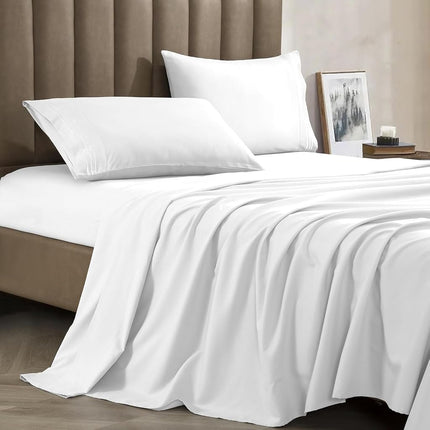 CELINE LINEN 4-Piece Bed Sheet Set with Deep Pocke
